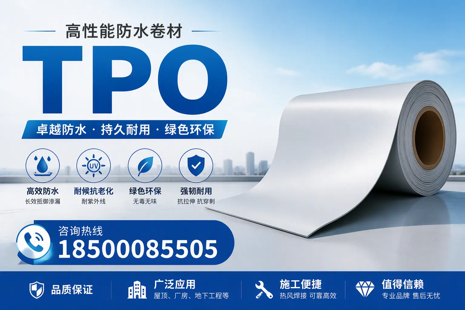TPO材料的环保特性及其在白城的应用